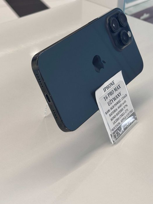 iPhone 16 Pro Max 256GB Bat 97% Topcase Vivo *Raty 0%