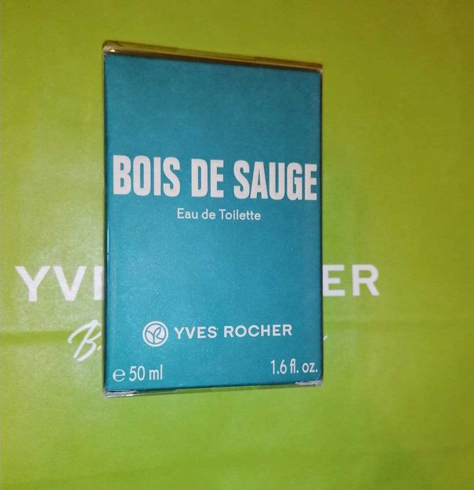 Туалетная вода Bois de Sauge 50мл  Yves Rocher Ив Роше Боис Ів Роше