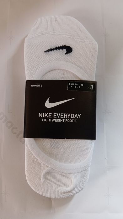 Носки  Nike Everyday Lightweiht  3  пары  оригинал  SX7676-100 .