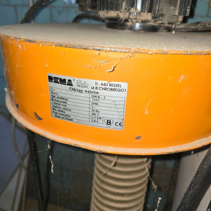 Odciąg wiórów oryginalny rema reszel na siłe