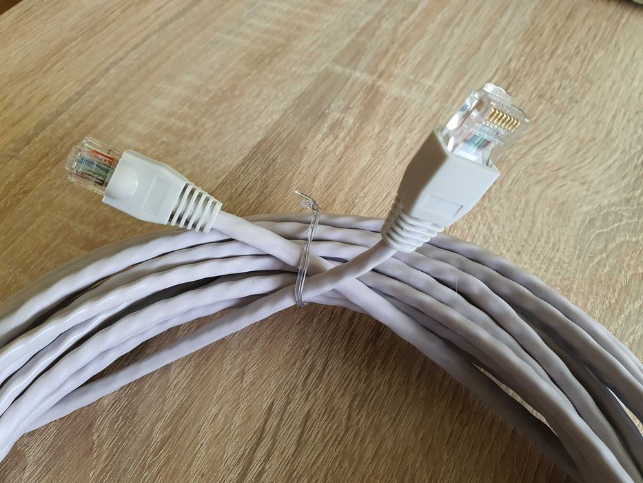 Lan кабель, 1 Гбіт/с, 8 жил, CAT5E, UTP.