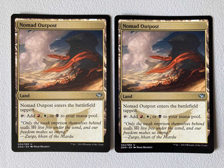 [MTG] 2 Nomad Outpost