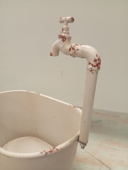 Banheira de brincar em chapa zincada