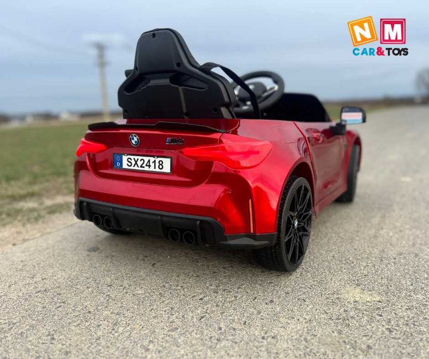 Lakierowany BMW M4 Auto na akumulator 12V14Ah Samochód Pojazd Autko