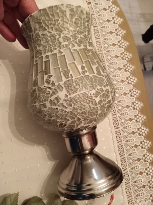 Lampion, mozaika, świecznik,dekoracja świąteczna