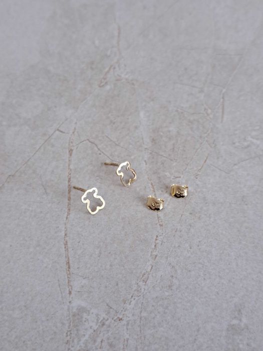 Złote kolczyki wkrętki MIŚ 14K pr.585 Polecam !