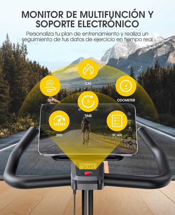 Bicicleta estática Topelure