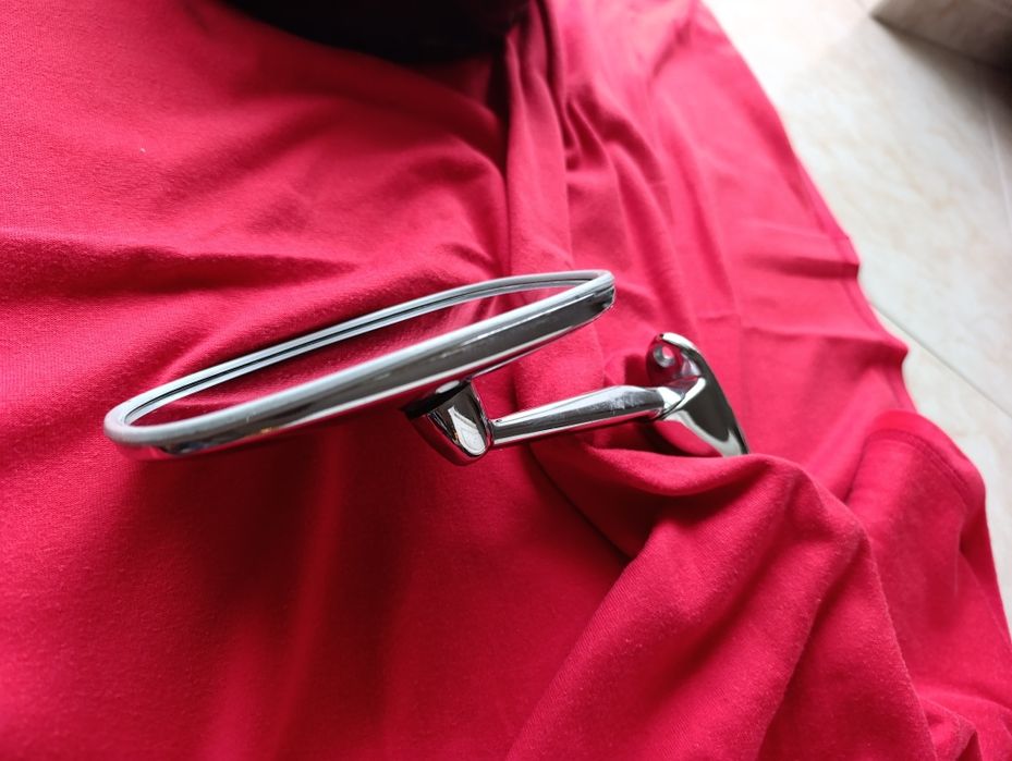 Espelho cromado carro clássico mini 1000