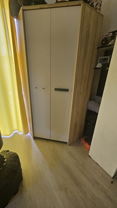 Szafa narożna + wąska szafka