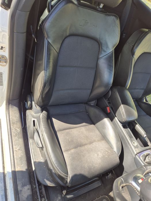 Fotele podgrzewane audi a3 8p s line 3d