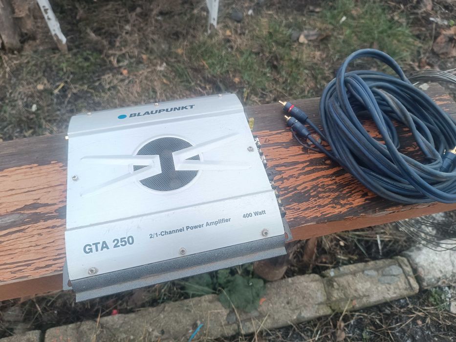Усилитель bkaupunkt Gta 250 мощный +проводка вся