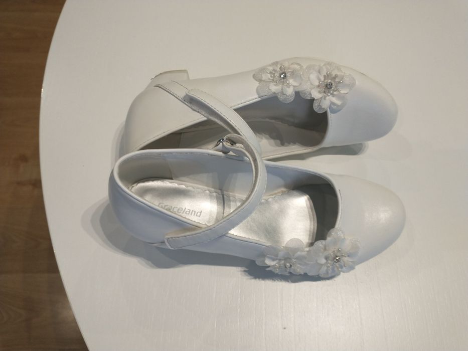 Buty białe 35 dla dziewczynki