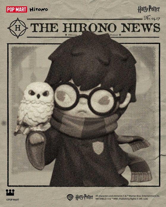 Оригінал ‼️ POP MART Hirono × Harry Potter Series Figures Гаррі Поттер