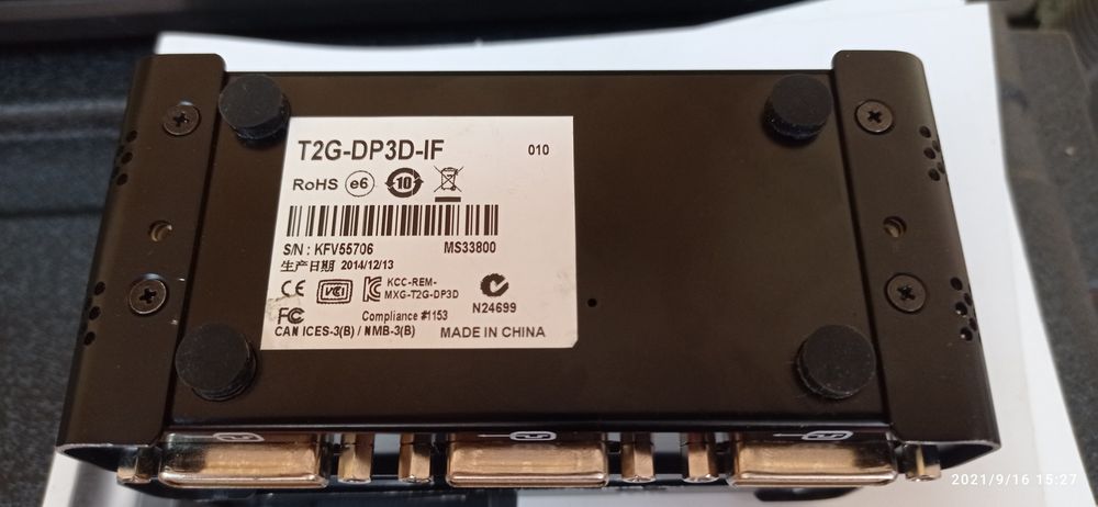 видеоадаптер Matrox T2G-DP3D-IF TripleHead2Go Digital SE