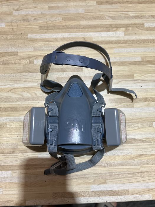 Респиратор полумаска 3M 7502 в полном комплекте та 2 фильтра