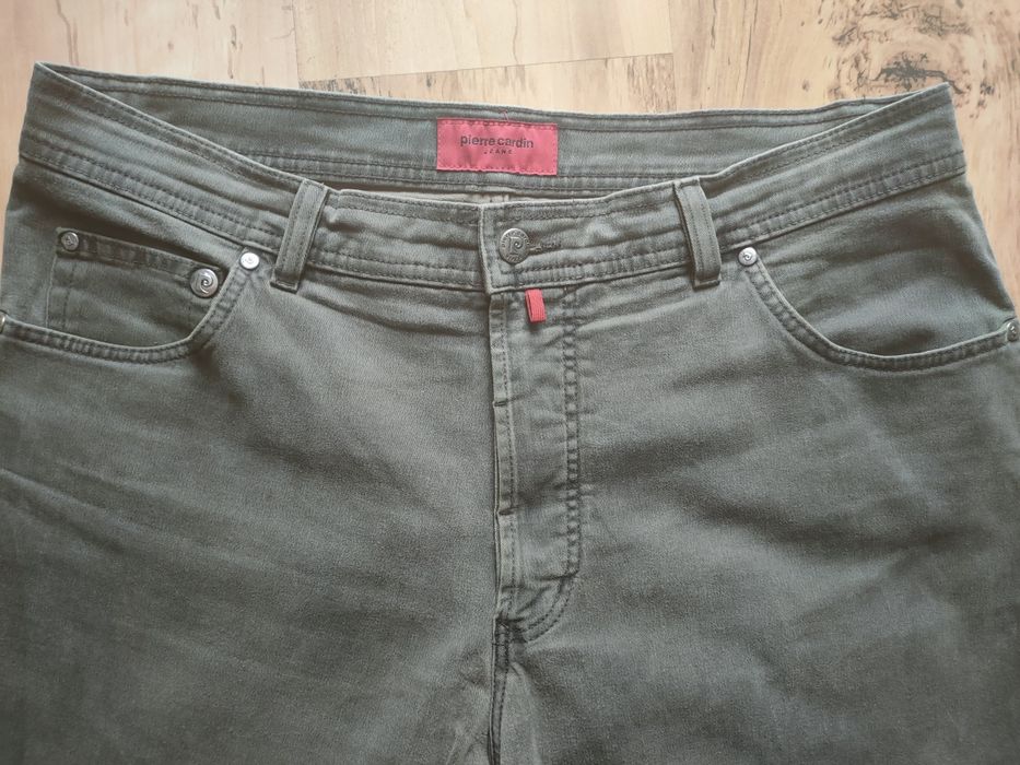 Pierre Cardin jeans (pas 95-96cm) kolor khaki Wysyłka