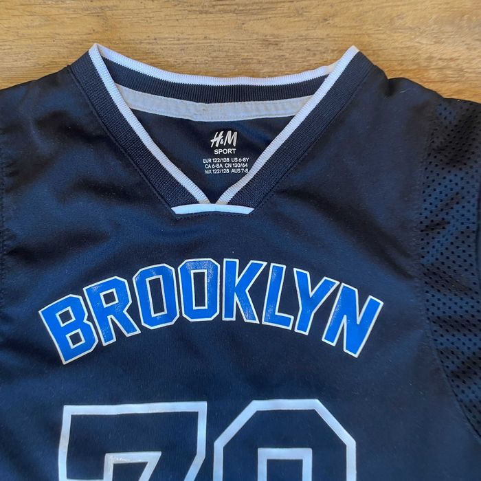 H&m Brooklyn T-shirt Dziecko Chłopak Modny 122/128 Cm 6-8 Lat