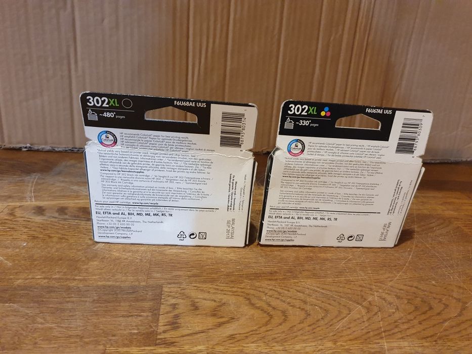 Tusze do drukarki HP 302Xl