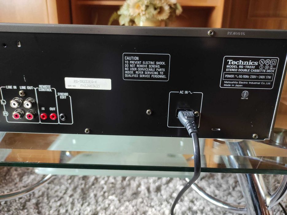 Magnetofon Technics RS-TR232