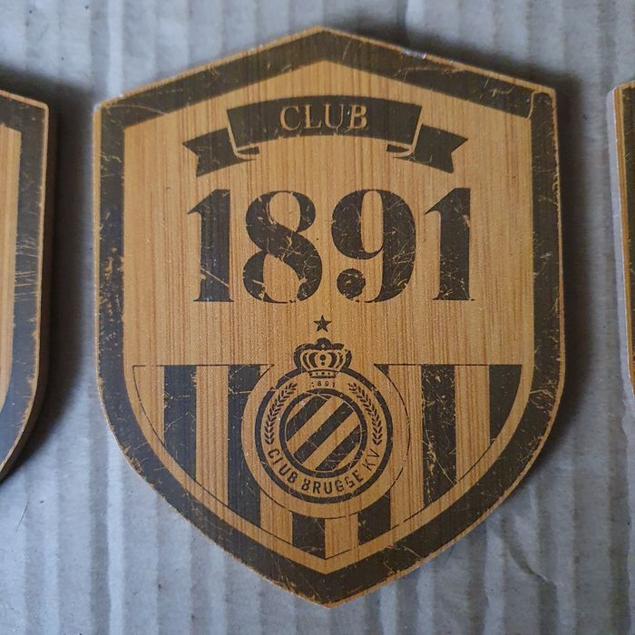 Zestaw proporczyków z drzewa Club Brugge(OK)