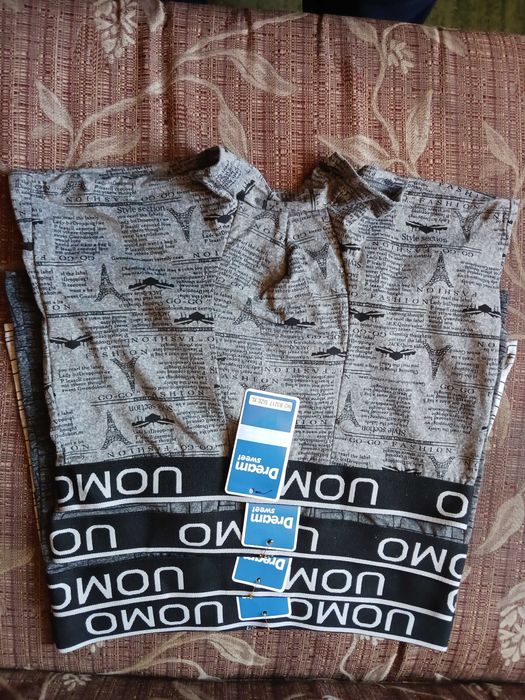 Bokserki męskie bawełniano bambusowe z elastanem - 4 szt. nowe