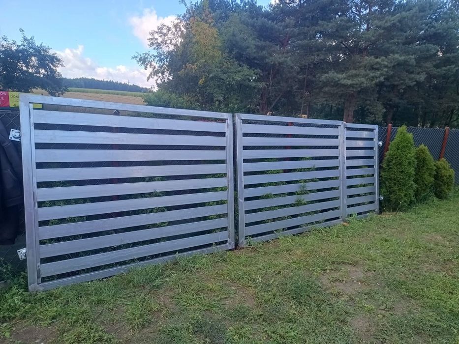 Brama skrzydłowa 4m Nero hit