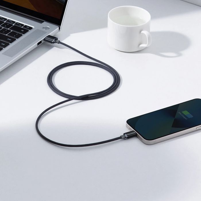 Baseus kabel przewód USB Typ A - Lightning 2,4A 1,2m czarny