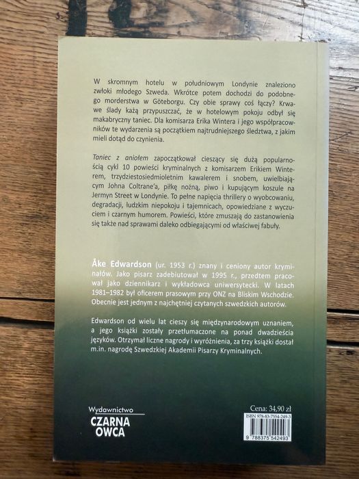 Ake Edwardson, Taniec z Aniołem