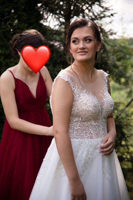 Suknia ślubna r. 42