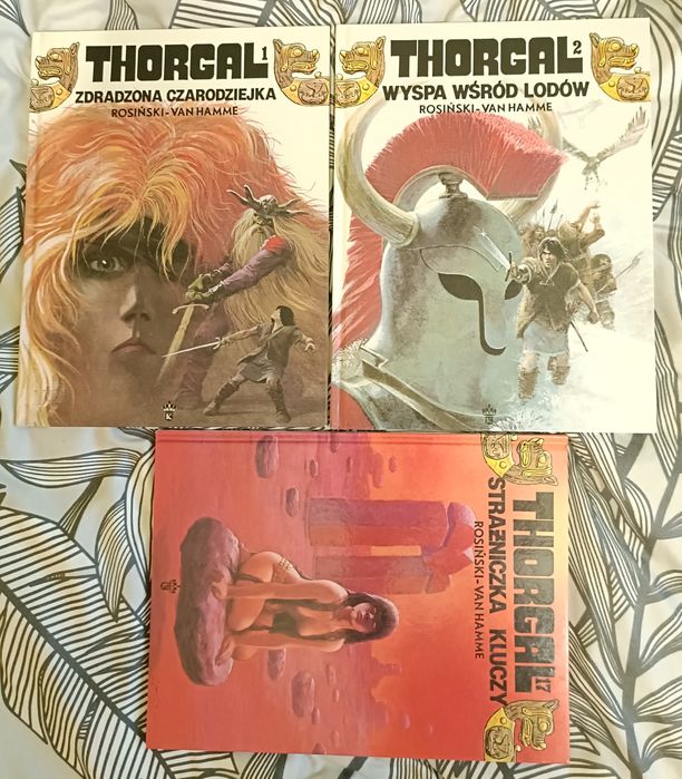 Thorgal wydanie korony tomy 1,2,17