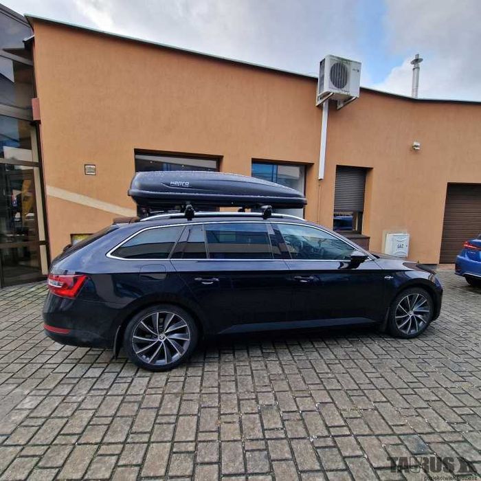 Hapro Traxer 8.6 Box dachowy czarny matowy