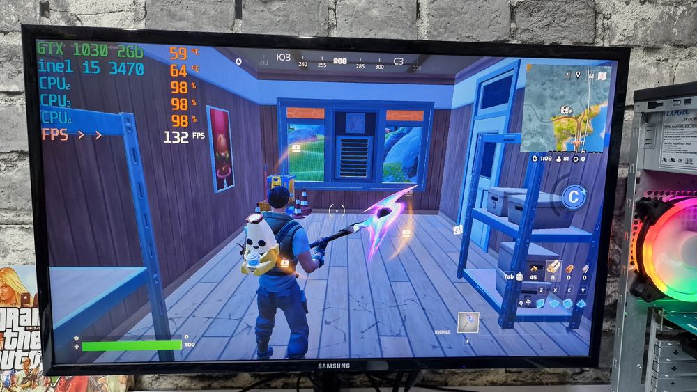 Игровой і5 gtx1030 2gb Dota2 GtaV Cs2