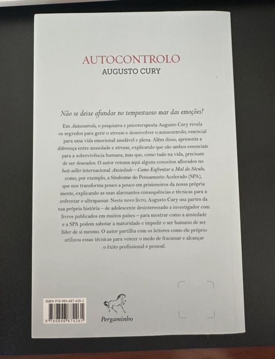 Augusto Cury - Autocontrolo