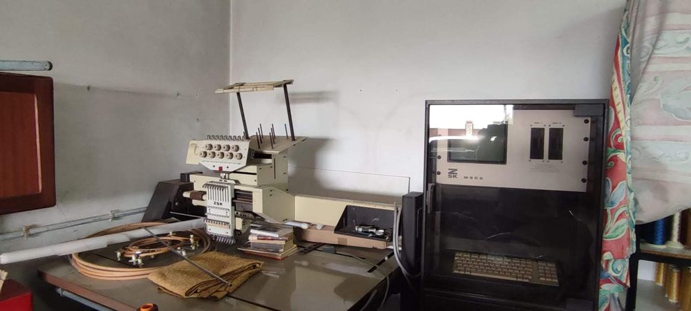 Maquinas de bordar ZSK x2 + Maquina de amostras ZSK x1