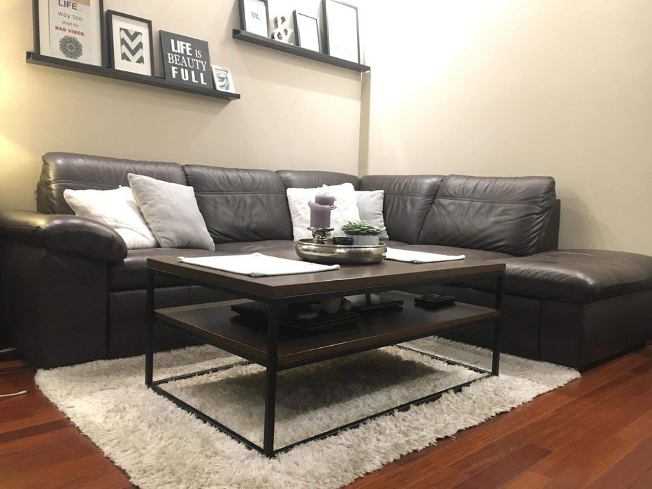 Stolik kawowy, szafka rtv styl loft drewno