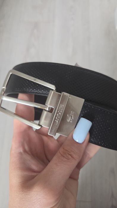 Nowy pasek męski Lacoste