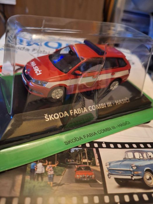 Kultowe auta skoda fabia combi III strazacy