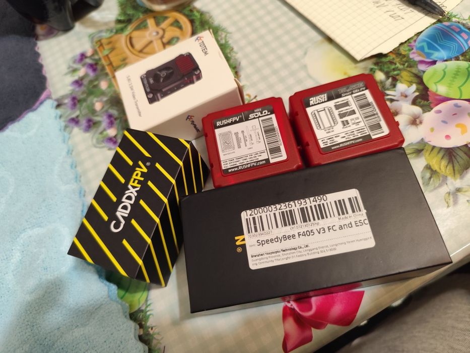 caddx ratel 2 speedybee f405 v3 video transmitter esc x1