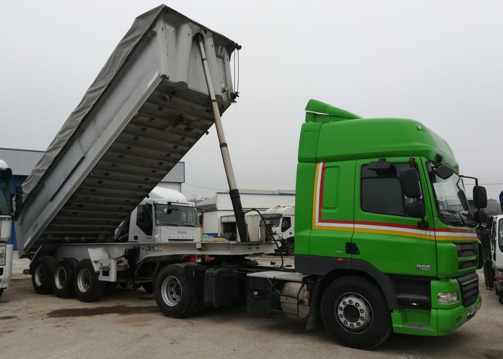 CAMIÕES BASCULA e CONTENTORES em Setúbal, Almada, Évora e Grândola