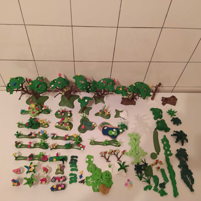 Playmobil zielone elementy