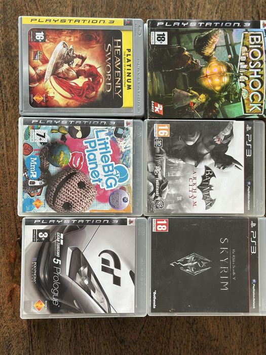 Jogos PS3 como novos