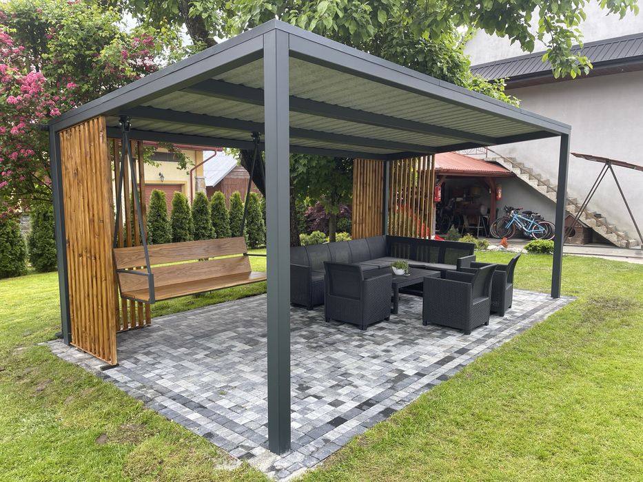 Pergole altany wiaty na wymiar stalowe
