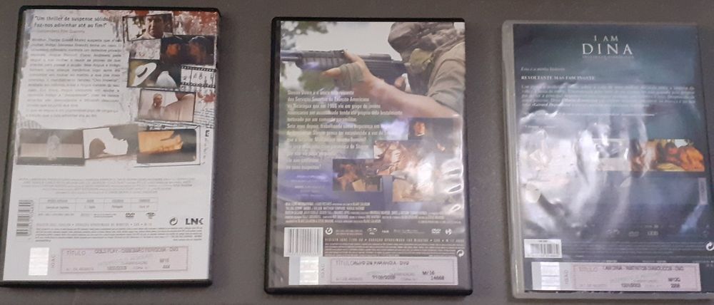 I Am Dina, instintos diabólicos; Alvo de Paranóia; Obsessão Perigosa..