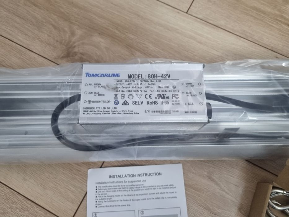 Lampa przemysłowa LED 80W