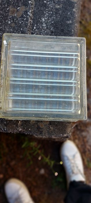 Tijolos vidro janela