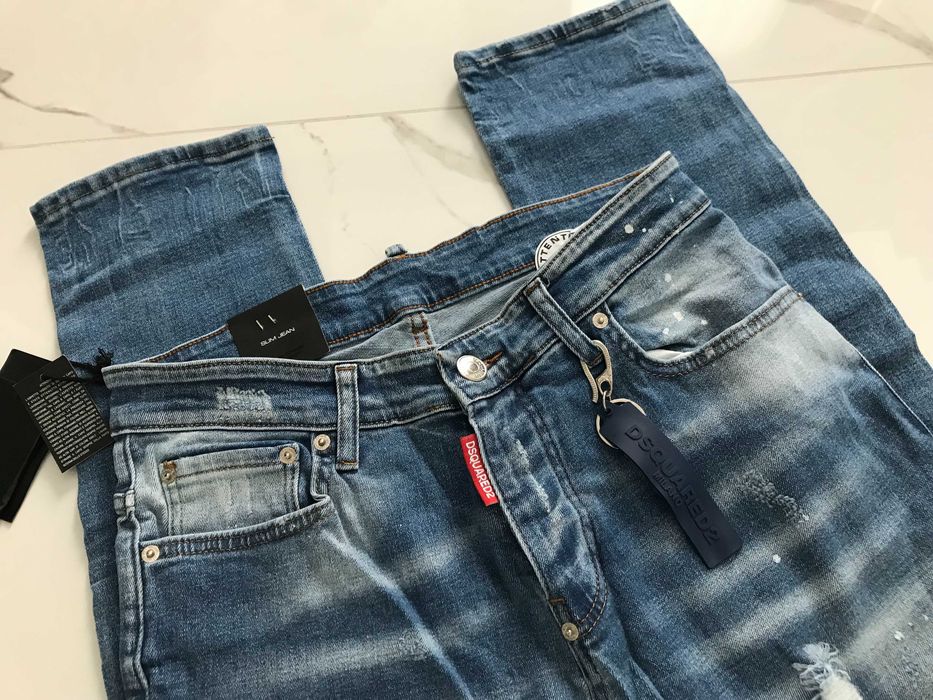 DSQUARED 2 Spodnie Jeansowe roz. 52 Warszawa Targówek • OLX.pl