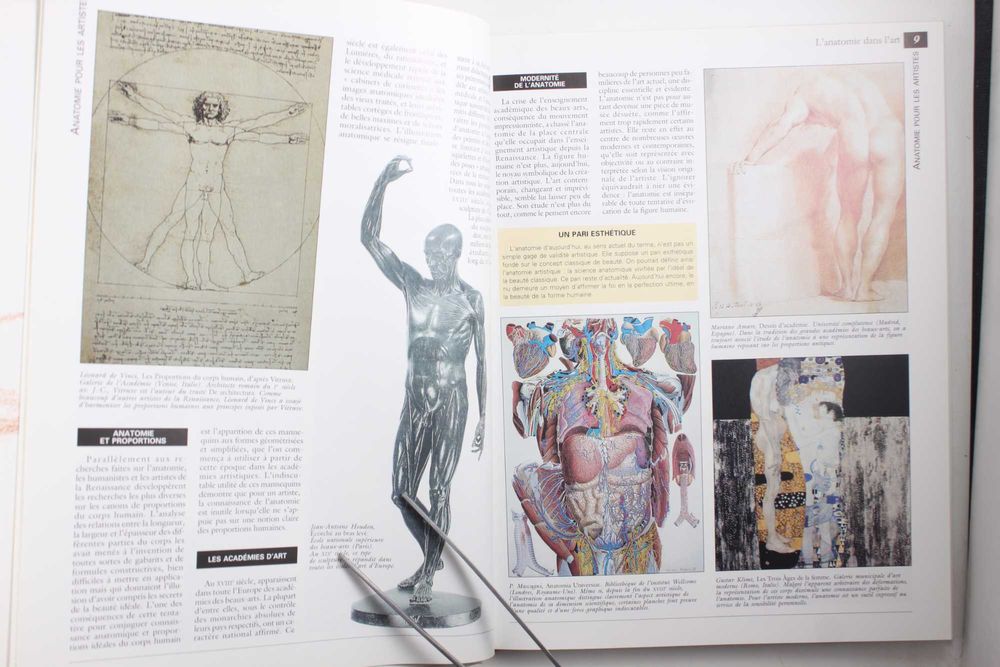 Manuel de L'Anatomie artistique > praca zbiorowa