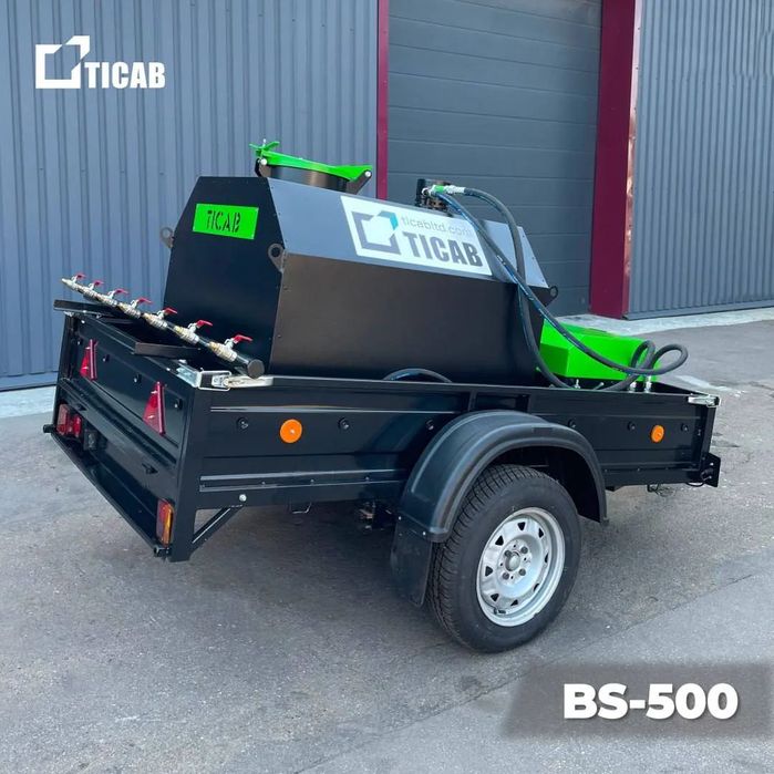 TICAB Skrapiarka do emulsji bitumicznej 500L  OD PRODUCENTA / Skrapiarka do asfaltu