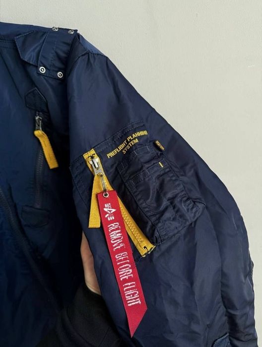 бомбер Alpha Industries Falcon II blue розмір S