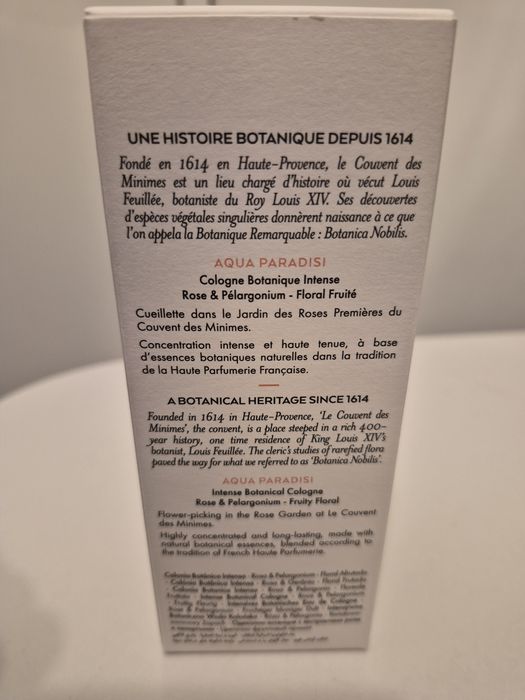 Le couvent aqua paradisi 100ml edt
